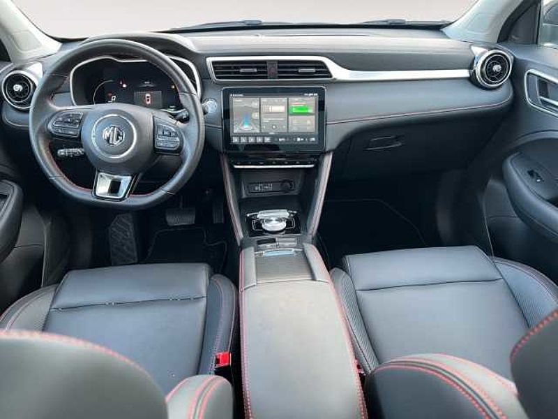 MG ZS EV Luxury 51 kWh Panorama-Glasschiebedach Navigation Kunstleder 360 Grad Kamera App